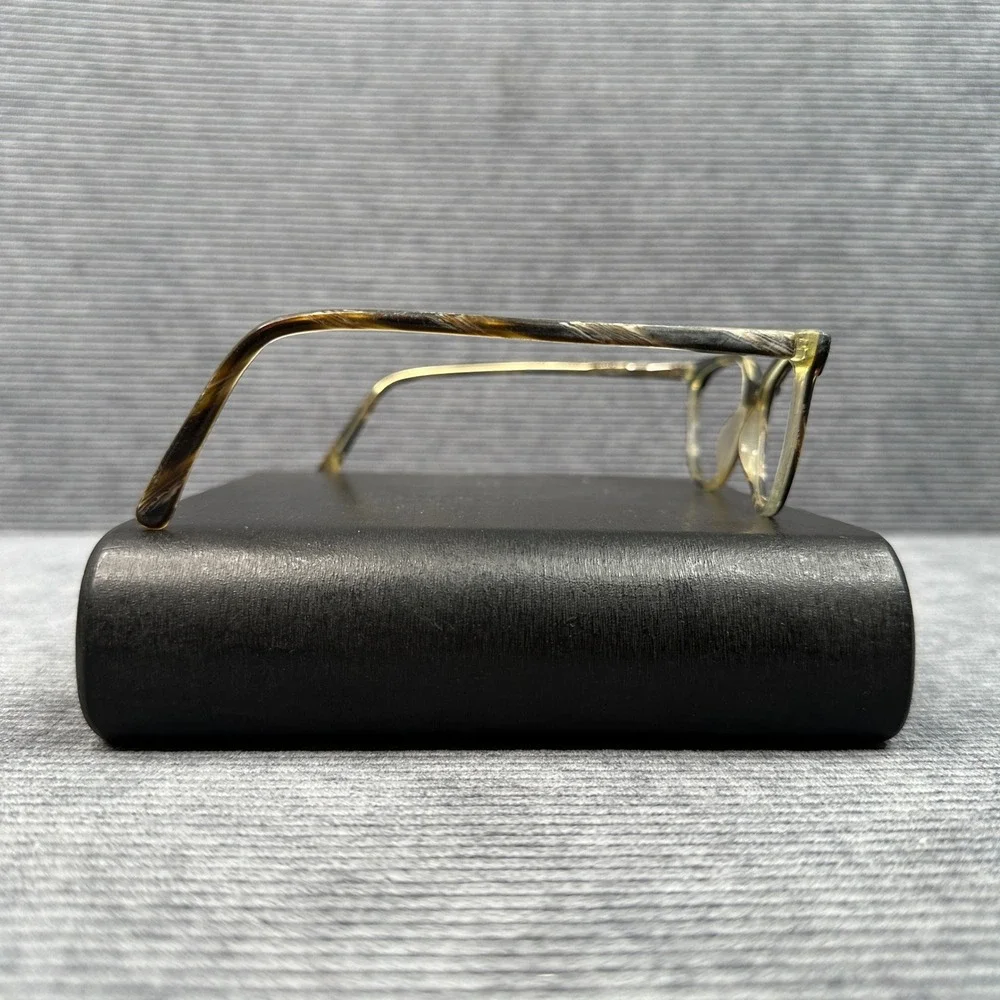 Bulova Newport Black Horn Cat Eye Eyeglasses‎ Frames 52-17-135 NEWPORT BKHRN
